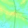 Mapa topográfico Ahmadpur, altitude, relevo