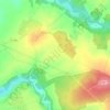 Mapa topográfico Janval, altitude, relevo
