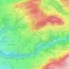 Mapa topográfico Schachen, altitude, relevo