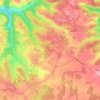 Mapa topográfico Mirandol, altitude, relevo