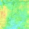 Mapa topográfico Le Pré Noë, altitude, relevo
