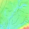Mapa topográfico Sawojajar, altitude, relevo