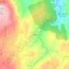 Mapa topográfico Vilarinho, altitude, relevo