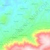 Mapa topográfico Natete, altitude, relevo