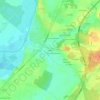 Mapa topográfico Le Bois, altitude, relevo