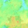 Mapa topográfico La Boutallerie, altitude, relevo