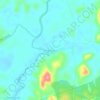 Mapa topográfico Teluk Bayur, altitude, relevo