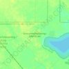 Mapa topográfico Fishing Lake, altitude, relevo