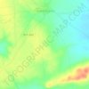 Mapa topográfico Los, altitude, relevo