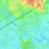 Mapa topográfico Boirargues, altitude, relevo