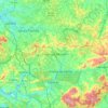 Mapa topográfico Francisco Morato, altitude, relevo