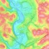 Mapa topográfico Idlewood, altitude, relevo