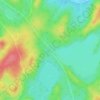 Mapa topográfico Thaddeus, altitude, relevo