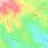 Mapa topográfico Habitation la Rosière, altitude, relevo