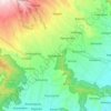 Mapa topográfico Kaliangkrik, altitude, relevo