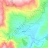 Mapa topográfico Eiró, altitude, relevo