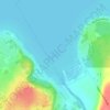 Mapa topográfico Tiffin Basin, altitude, relevo