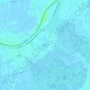 Mapa topográfico Le Paty de la Trinité, altitude, relevo