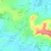 Mapa topográfico Lille, altitude, relevo