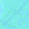 Mapa topográfico Le Baraud, altitude, relevo