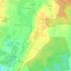 Mapa topográfico Toft Hill, altitude, relevo