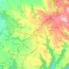 Mapa topográfico Saint-Julien de Piganiol, altitude, relevo