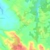 Mapa topográfico Le Puits Courant, altitude, relevo