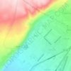 Mapa topográfico Para, altitude, relevo