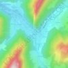 Mapa topográfico Le Plot, altitude, relevo