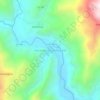 Mapa topográfico Hacienda Chunchuquillo, altitude, relevo