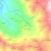 Mapa topográfico Balo, altitude, relevo