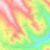 Mapa topográfico Occoran, altitude, relevo