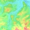 Mapa topográfico Couines, altitude, relevo