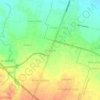 Mapa topográfico Muneng, altitude, relevo