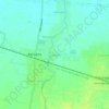 Mapa topográfico Ciampel, altitude, relevo