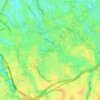 Mapa topográfico Pondok Pucung, altitude, relevo
