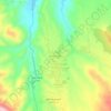 Mapa topográfico Kourouna كرونة, altitude, relevo