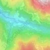 Mapa topográfico Vignotan, altitude, relevo