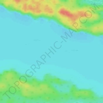 Mapa topográfico Wanipigow Lake, altitude, relevo