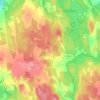 Mapa topográfico Fetås, altitude, relevo