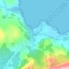 Mapa topográfico Salen, altitude, relevo