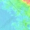 Mapa topográfico L'Étang Bernard, altitude, relevo