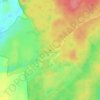 Mapa topográfico Toba Supervolcano, altitude, relevo