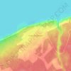 Mapa topográfico Нижнекаменка, altitude, relevo