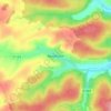 Mapa topográfico Rambluzin, altitude, relevo