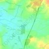 Mapa topográfico Tesson, altitude, relevo