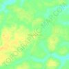 Mapa topográfico Binakarya Putra, altitude, relevo