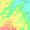 Mapa topográfico Beussuet, altitude, relevo