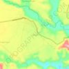 Mapa topográfico Canggu, altitude, relevo
