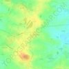Mapa topográfico Le Treuil Arnaudeau, altitude, relevo